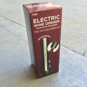 NEW IN BOX Meilo Rechargable Electric Wine Opener